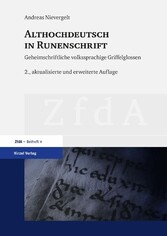 Althochdeutsch in Runenschrift