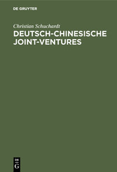 Deutsch-chinesische Joint-ventures