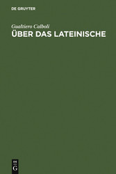 Über das Lateinische