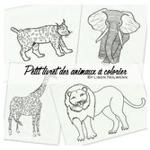 Le petit livret des animaux à colorier