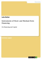 Instruments of Short- and Medium Term Financing