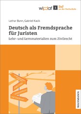 Deutsch als Fremdsprache für Juristen