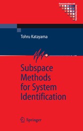 Subspace Methods for System Identification