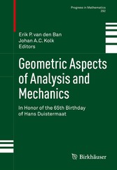 Geometric Aspects of Analysis and Mechanics