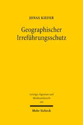 Geographischer Irreführungsschutz