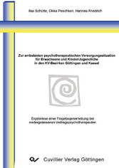 Zur ambulanten Psychotherapeutischen Vorsorgungssituation