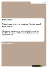 Nuklearenergie, regenerative Energien und Klimaschutz