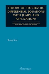 Theory of Stochastic Differential Equations with Jumps and Applications