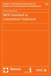 MFN Standard as Substantive Treatment