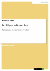 Der E-Sport in Deutschland