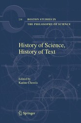 History of Science, History of Text