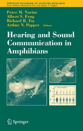 Hearing and Sound Communication in Amphibians