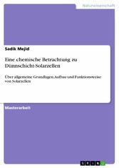 Eine chemische Betrachtung zu Dünnschicht-Solarzellen