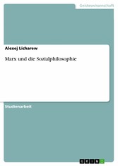 Marx und die Sozialphilosophie