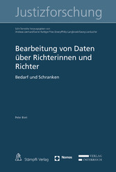 Bearbeitung von Daten über Richterinnen und Richter