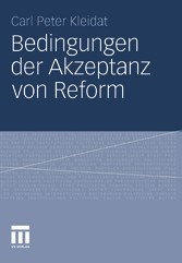 Bedingungen der Akzeptanz von Reform