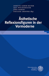 Ästhetische Reflexionsfiguren in der Vormoderne