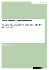 Analyse des Artikels 'So sieht das Netz der Zukunft aus'