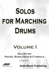 Solos for Marching Drums - Volume 1