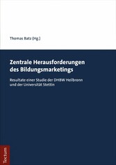 Zentrale Herausforderungen des Bildungsmarketings