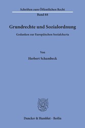 Grundrechte und Sozialordnung.