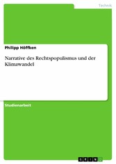 Narrative des Rechtspopulismus und der Klimawandel