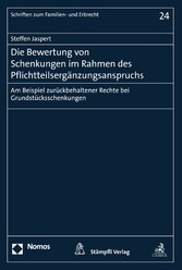 Die Bewertung von Schenkungen im Rahmen des Pflichtteilsergänzungsanspruchs