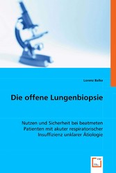 Die offene Lungenbiopsie