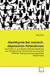 Alexithymie bei manisch-depressiven Patientinnen