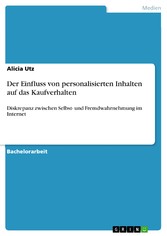 Der Einfluss von personalisierten Inhalten auf das Kaufverhalten