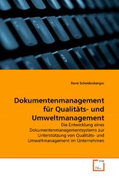 Dokumentenmanagement für Qualitäts- und Umweltmanagement