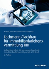 Fachmann/Fachfrau für Immobiliardarlehensvermittlung IHK