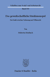 Das gewerkschaftliche Streikmonopol.