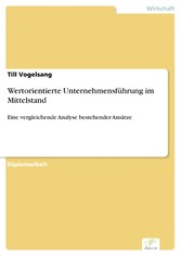 Wertorientierte Unternehmensführung im Mittelstand