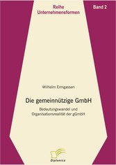 Die gemeinnützige GmbH