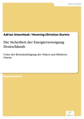 Die Sicherheit der Energieversorgung Deutschlands