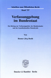 Verfassunggebung im Bundesstaat.