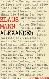 Alexander - Roman der Utopie