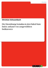 Die Einordnung Somalias in den Failed State Index anhand von ausgewählten Indikatoren