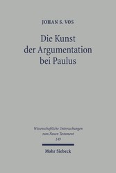 Die Kunst der Argumentation bei Paulus