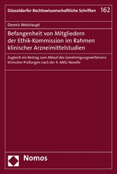 Befangenheit von Mitgliedern der Ethik-Kommission im Rahmen klinischer Arzneimittelstudien