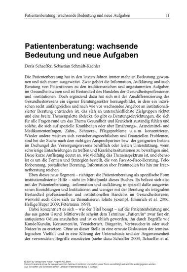 Lehrbuch Patientenberatung