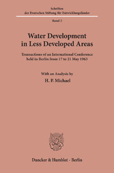 Water Development in Less Developed Areas.