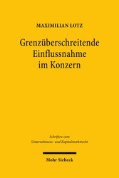 Grenzüberschreitende Einflussnahme im Konzern