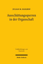 Ausschüttungssperren in der Organschaft