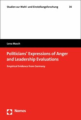 Politicians' Expressions of Anger and Leadership Evaluations