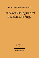 Bundesverfassungsgericht und deutsche Frage