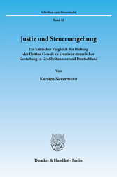 Justiz und Steuerumgehung.