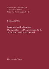 Mosetora und Jahwetora