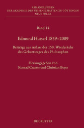 Edmund Husserl 1859-2009